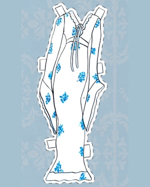 Image of Tina Root Switchblade Symphony Paper Doll Poster
