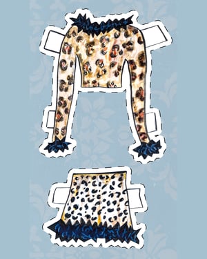 Image of Tina Root Switchblade Symphony Paper Doll Poster