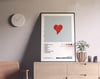 Kanye West - 808s & Heartbreak Music Album Poster