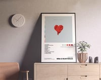 Image 3 of Kanye West - 808s & Heartbreak Music Album Poster