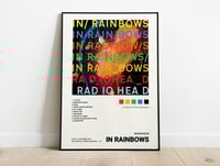 Image 1 of Radiohead - In Rainbows Music Album Poster