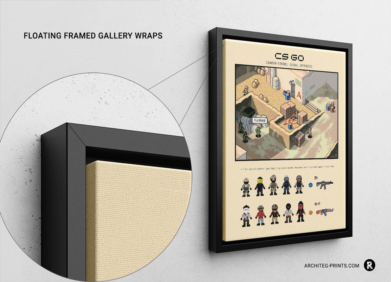 Counter-Strike Global Offensive - CS GO Game Poster | Architeg Prints