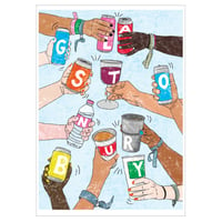 Cheers | Glastonbury Postcard Competition Winner 2024