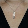 Sliver of Silver Pendant