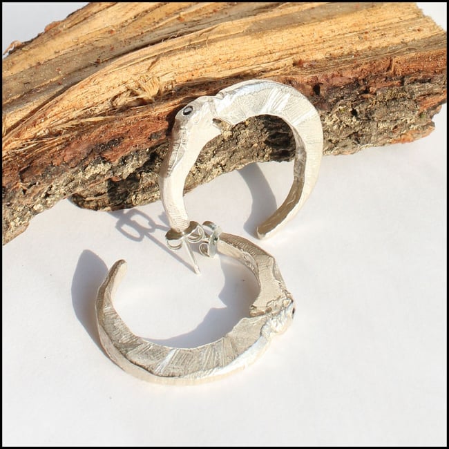 Chunky Bohemian Hoops