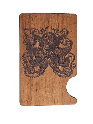 Image of Money Clip / Credit Card Holder Octopus Design