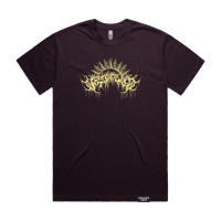 Image 2 of Medieval Beasts Tee (Plum)