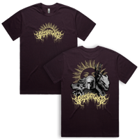 Image 1 of Medieval Beasts Tee (Plum)