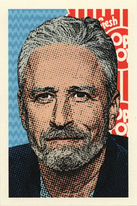 Image 1 of Jon Stewart Postcard