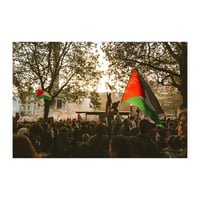 'London marches for Palestine, Trafalgar Square' by Daragh