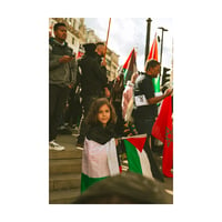 'London marches for Palestine, Girl' by Daragh