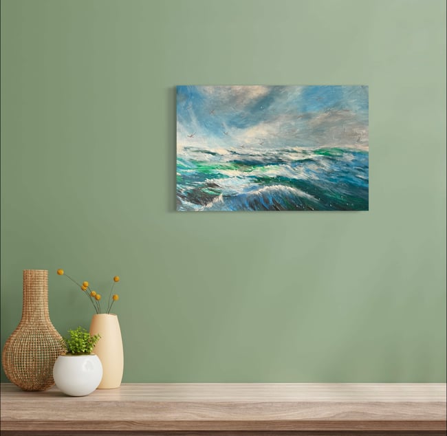 One defiant wave at a time