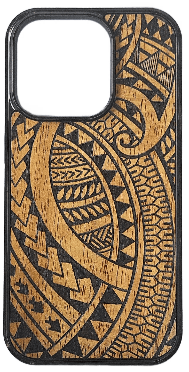 Image of Tribal Koa Wood Phone Case