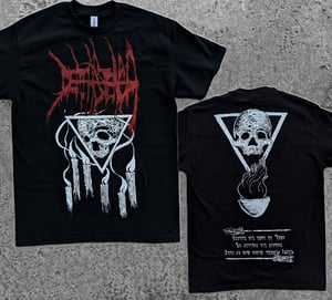 Image of VISIONS FROM THE BLACK FLAME T-SHIRT ((Updated Design))