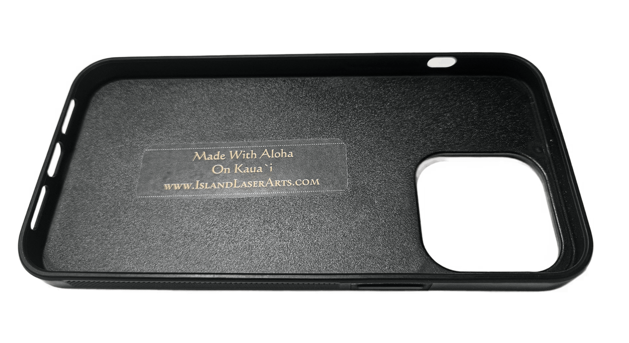 Hawaiian island chain Koa wood phone case | Island Laser Arts Hawaiian island chain Koa wood phone case | Island Laser Arts