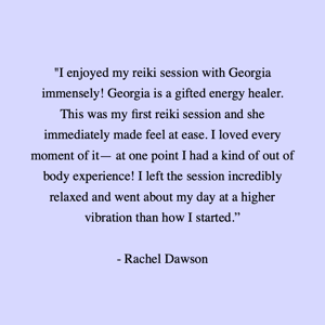 Image of Reiki Energy Healing Session with Georgia Carbone