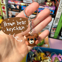 Brown Bear Keychain