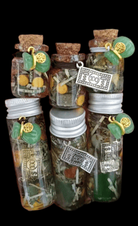Image 1 of NEW Money Manifestation Mojo Jars (Small and Large)