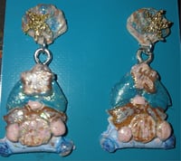 Image 1 of Arent you glad I made Beach gnomes earrings 