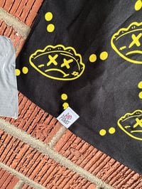 Image 3 of Black and Yellow Bandanna