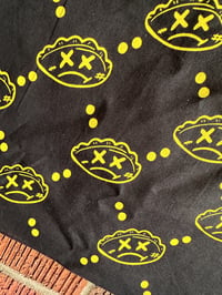 Image 2 of Black and Yellow Bandanna