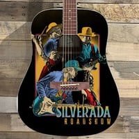 Wrapped Silverada Guitar - Signed