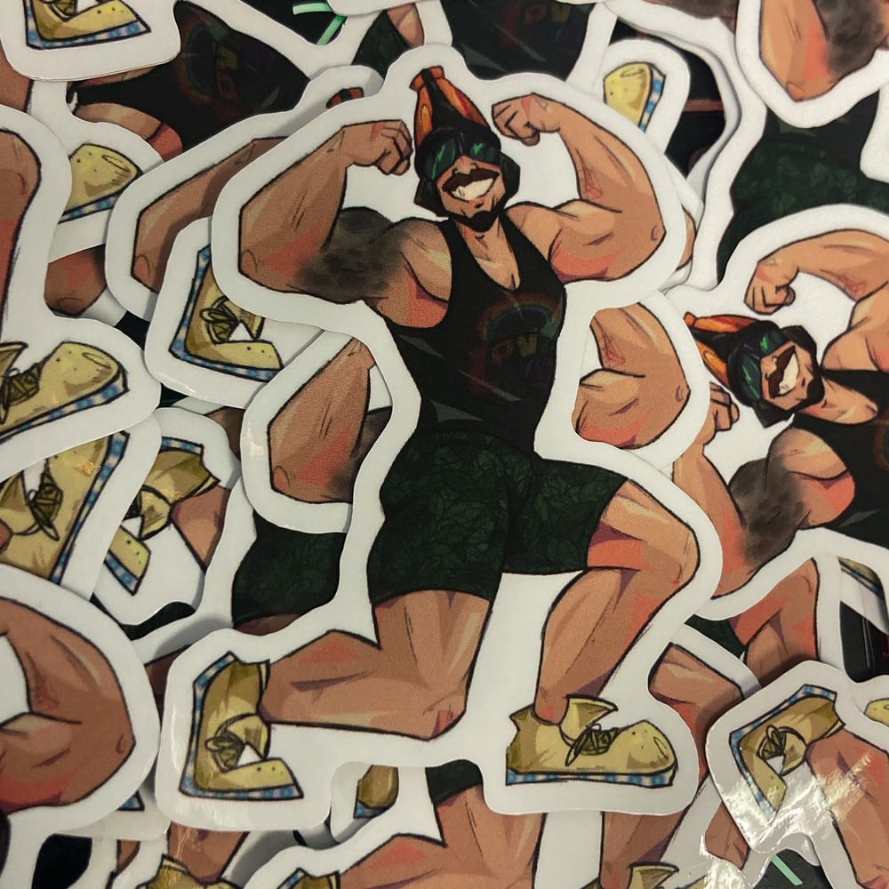 Image of 2.5" Doctor Sung "Flex" Sticker