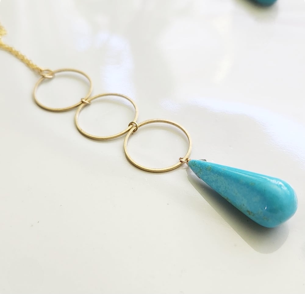 Image of Circles + Turquoise Set 