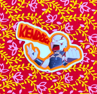 Kratos 'Kendrick' Cry Sticker