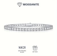 Image 1 of Moissanite Tennis Bracelet 