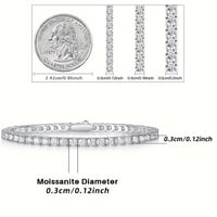 Image 2 of Moissanite Tennis Bracelet 