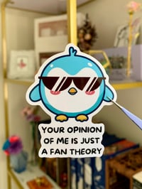 "You're Looking At The Main Character" Sticker