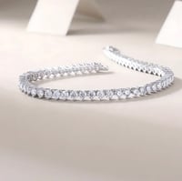 Image 3 of 3cm Tennis Bracelet 
