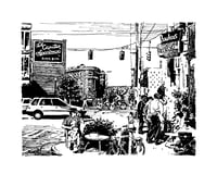 90's Capitol Hill, Seattle print