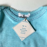 Image 2 of T shirt bleu 12 mois Absorba années 70 stock neuf