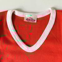 Image 2 of T shirt rouge 2 ans Absorba années 70 stock neuf