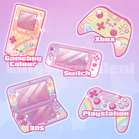 Image 2 of E-Girl Gamer 2" Charms