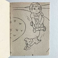 Image 3 of Mini cahier de coloriage rose années 50/60