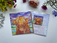 Image 1 of Highland Cow Card