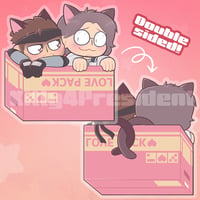 Image 3 of Otasune Kitties 2.5" Charm