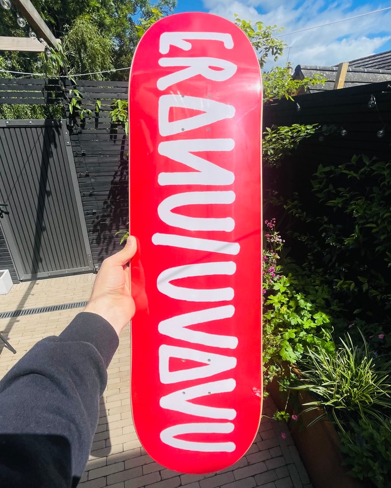 ERANU/UVAVU - limited edition skateboard 