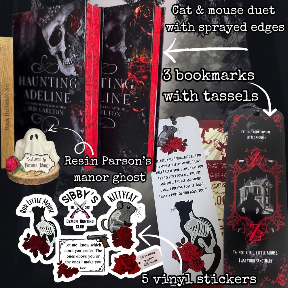 Image of  H D Carlton Officially licensed  Haunting & Hunting Adeline Bookish Box 