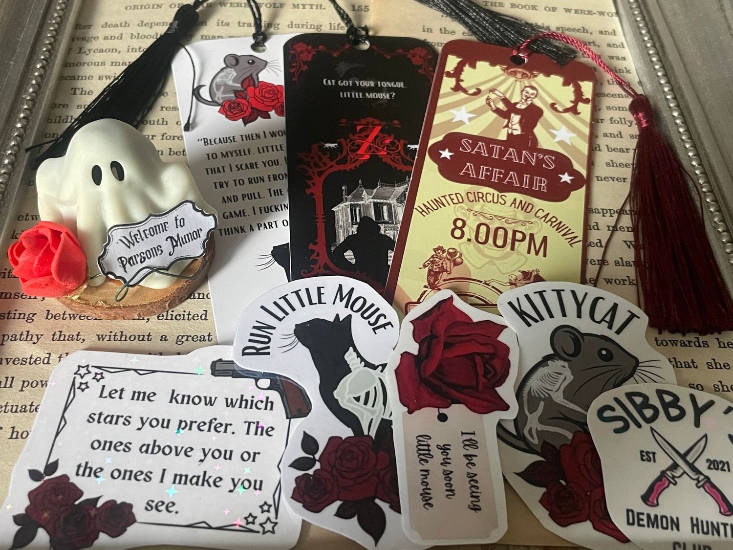 Image of  H D Carlton Officially licensed  Haunting & Hunting Adeline Bookish Box 