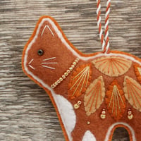 Image 2 of Ginger Cat Decoration