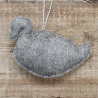 Image 5 of Felt Swan Decoration