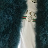 Feather Jacket - Emerald Green 