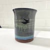 Julia Smith Ceramics - Open Rim Pink and Blue Vase