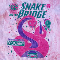 Image 2 of Snake Bridge Pink Tie-Dye Tee