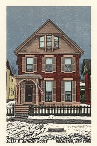 Image 1 of Susan B. Anthony House Postcard