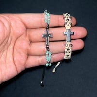 Image 1 of Adjustable Cross Bracelet